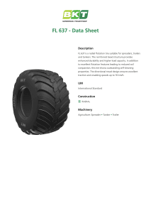 BKT FL-637 Data Sheet