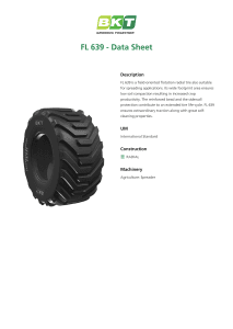 BKT FL-639 Data Sheet