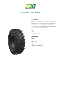 BKT MP-585 Data Sheet