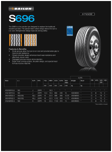 Sailun S696 Data Sheet