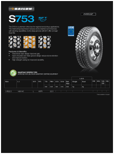 Sailun S753 Data Sheet