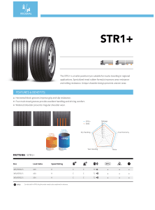 Sailun STR1+ Data Sheet